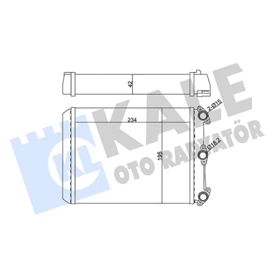 KALORIFER RADYATORU 78-85 E-SERI (W123-C123)